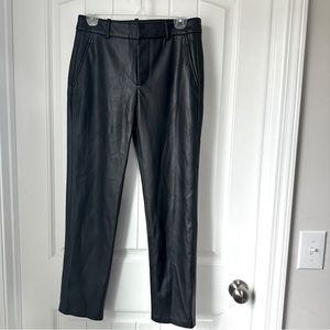 Zara Faux Leather Pants - Women’s size US 4